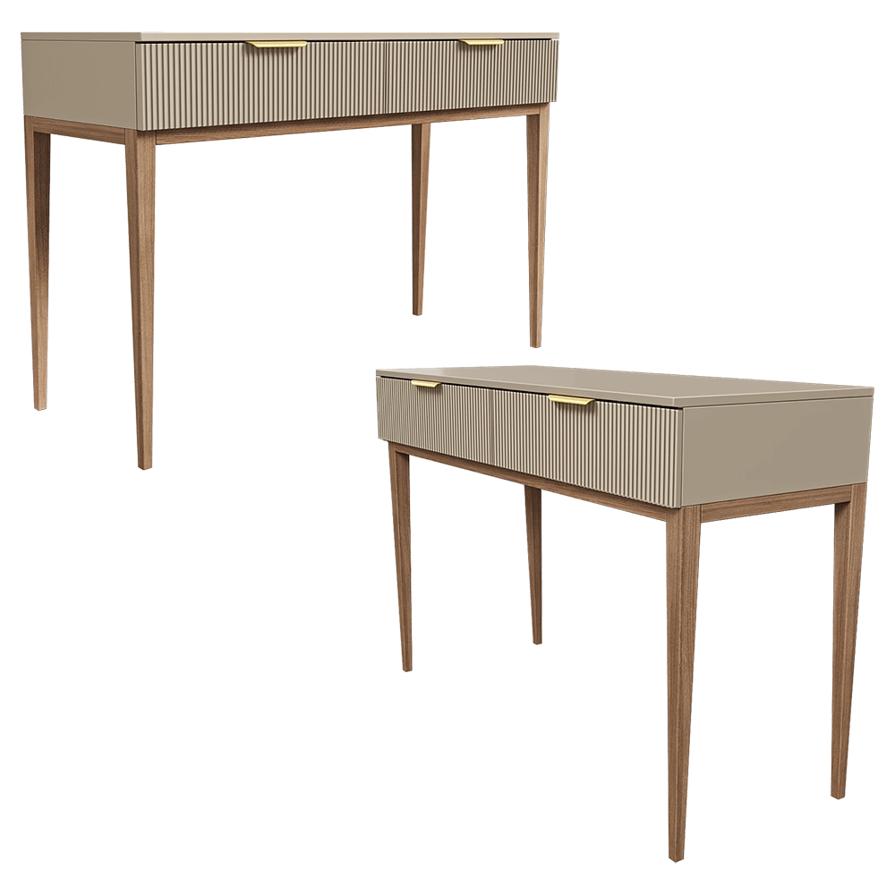 Mister Room – Desk DIAMOND WOOD 36 3D Model
