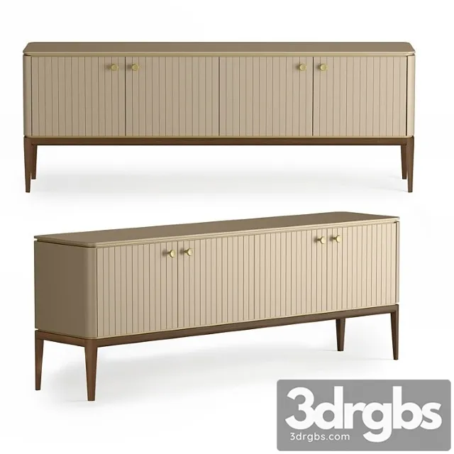 Mister Room TV Bench Milano MN 3D Model Download