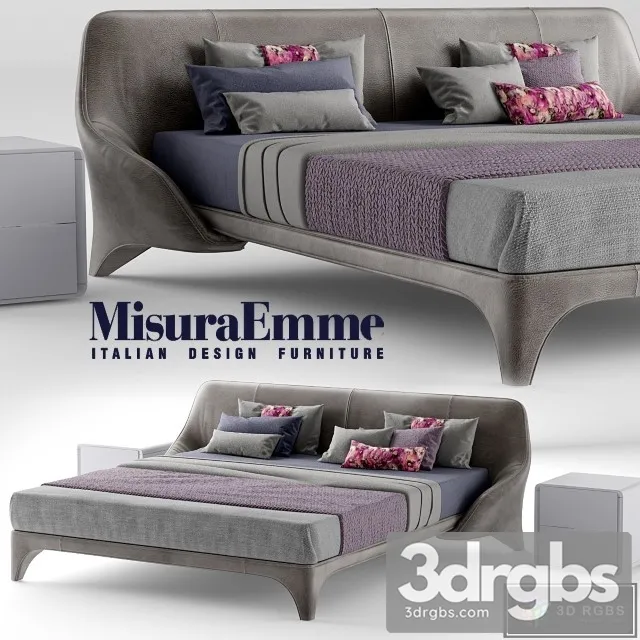 Misura Emme Bed 3D Model Download Misura Emme Bed 3D Model Download