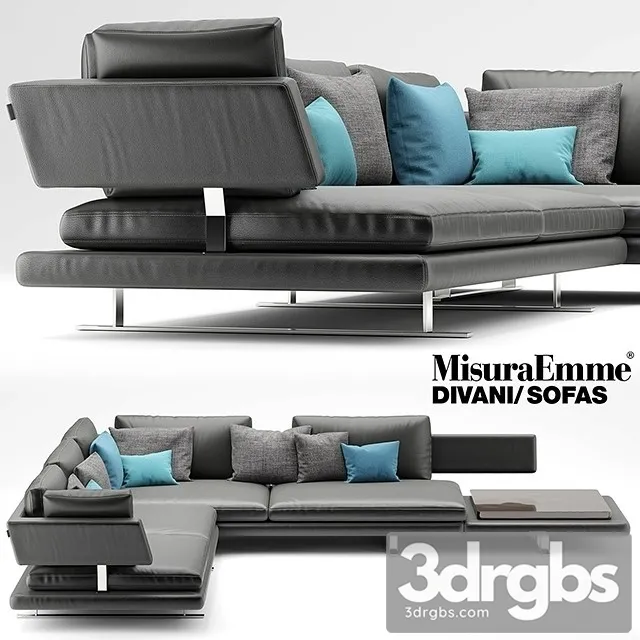 Misura Emme Divani Sofa 3D Model Download Misura Emme Divani Sofa 3D Model Download