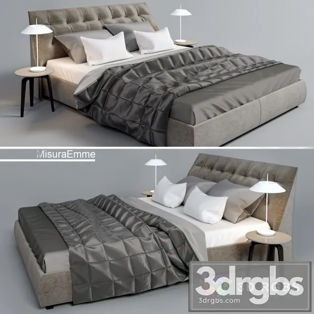Misuraemme Sumo Bed 3D Model Download Misuraemme Sumo Bed 3D Model Download