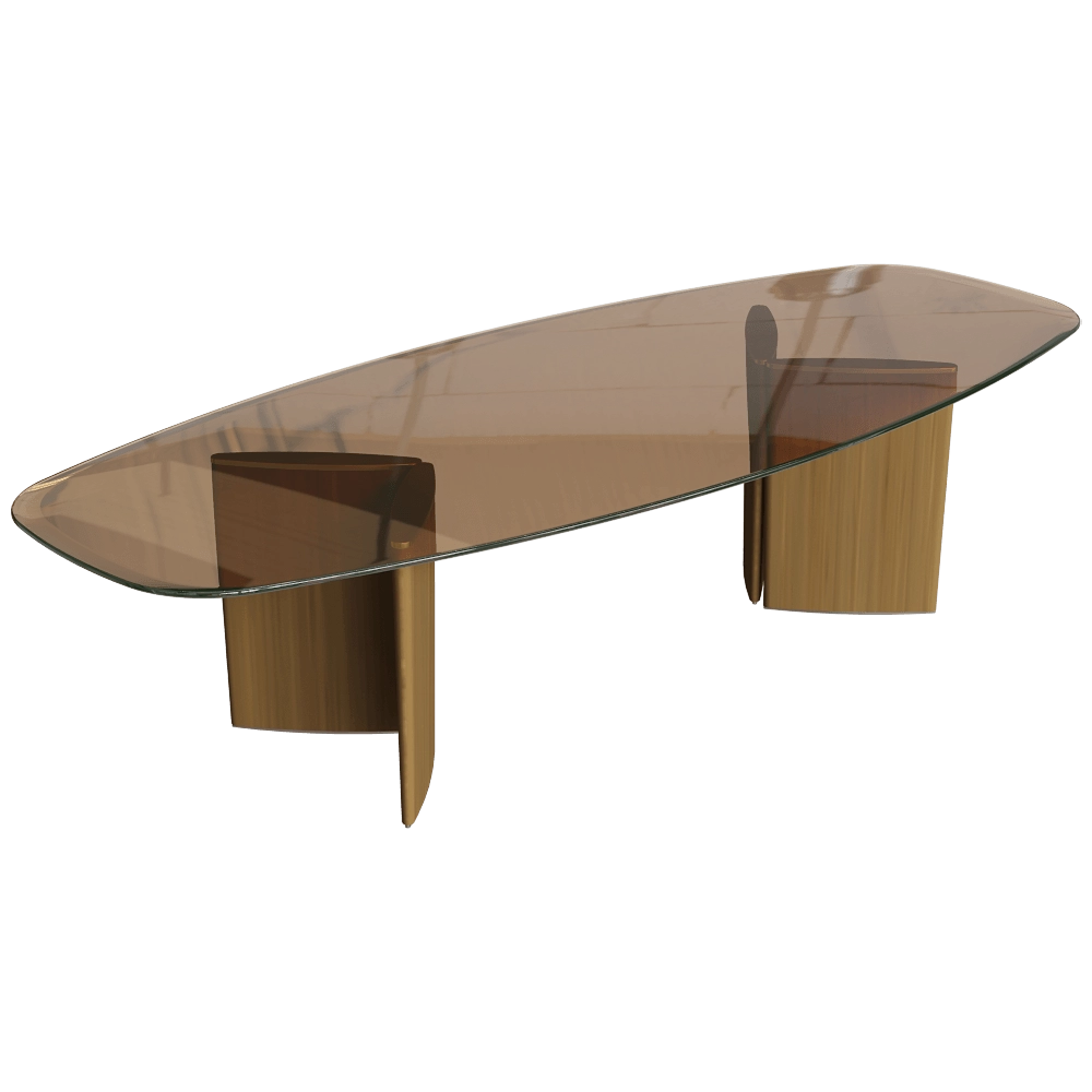 MisuraEmme  – Table oval Ala 2 3D Model