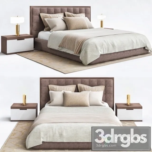 Mitchell Gold Bedroom 3D Model Download Mitchell Gold Bedroom 3D Model Download