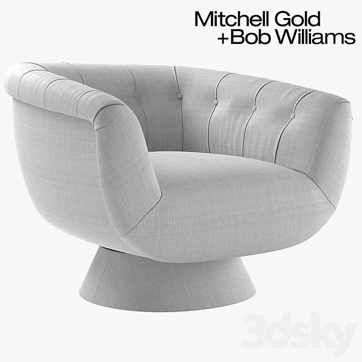 Mitchell Gold Vivien Motion 3D Model