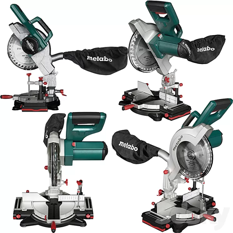 miter saw metabo 3D Model