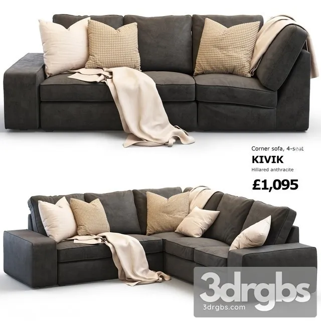 Mitruk Kivik Sofa 3D Model Download Mitruk Kivik Sofa 3D Model Download