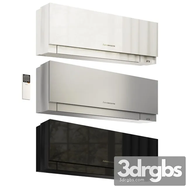 Mitsubishi Electric Air Conditioning 3D Model Download