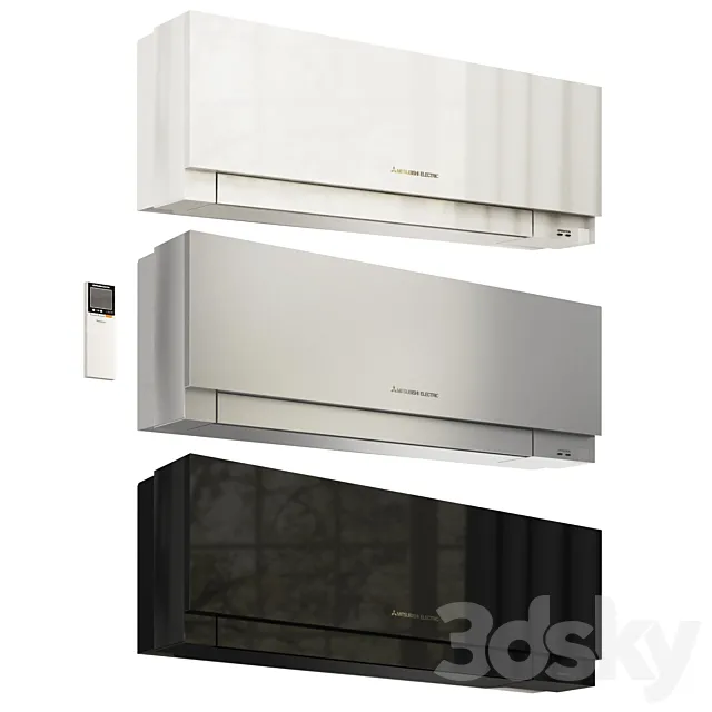 Mitsubishi Electric Air Conditioning 3DModel
