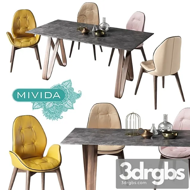 Mivida Set 3D Model Download