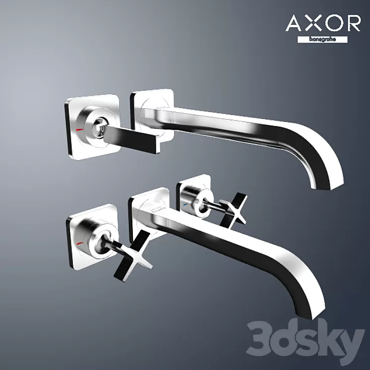 Mixer Axor Chitterio E 3D Model
