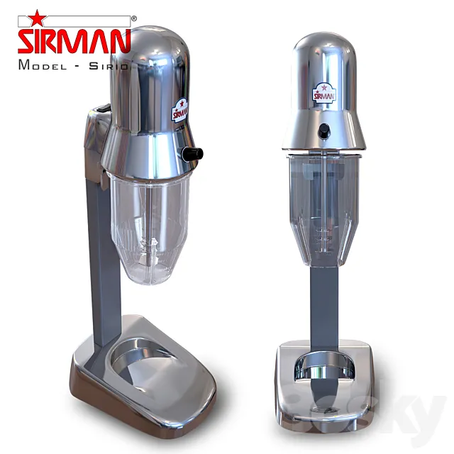 Mixer for milkshakes – Sirman SIRIO 3DModel