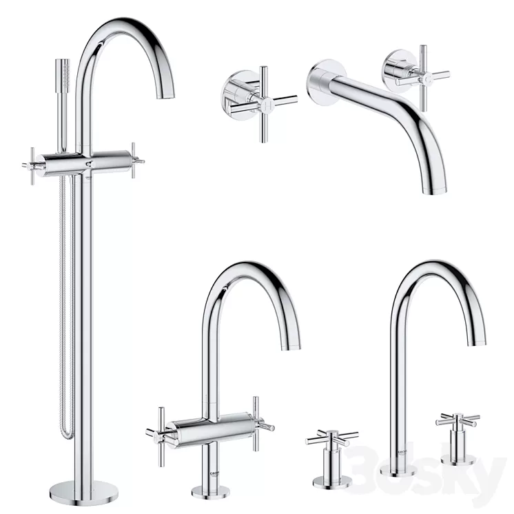 Mixer Taps Grohe Atrio 01 3D Model