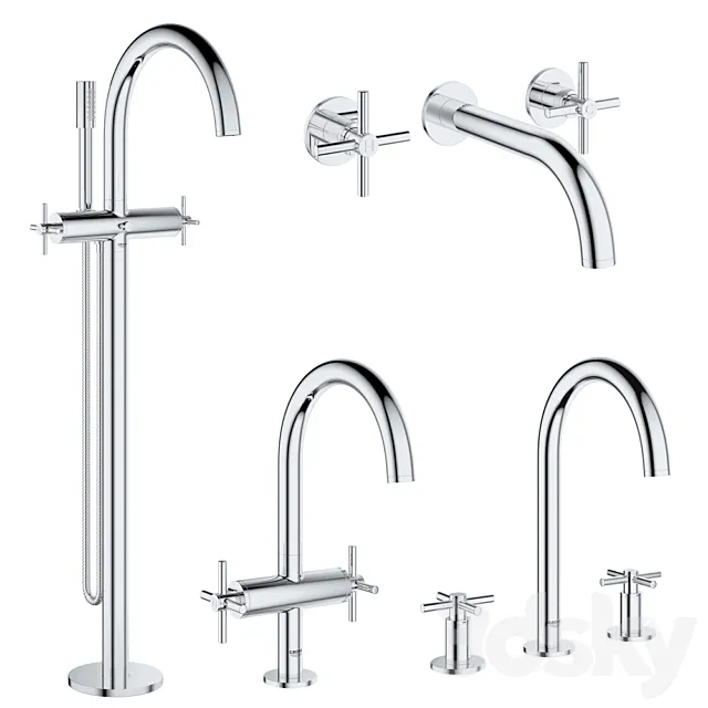 Mixer Taps Grohe Atrio 01 3DModel