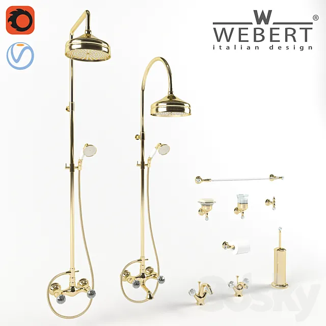 Mixers and accessories Webert Karenina 3DModel