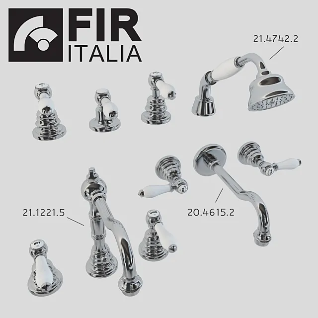 Mixers FIR ITALIA 3D Model