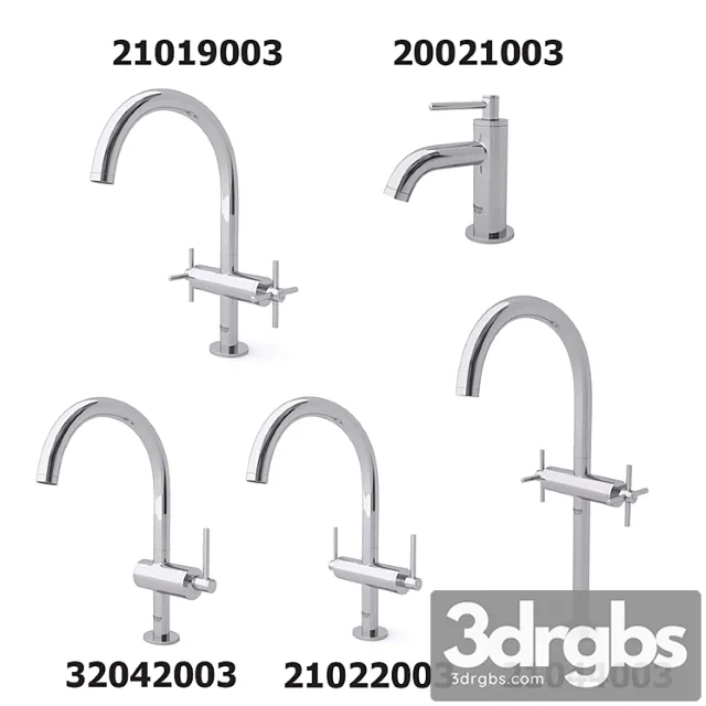 Mixers Grohe Atrio New Set 1 3D Model Download