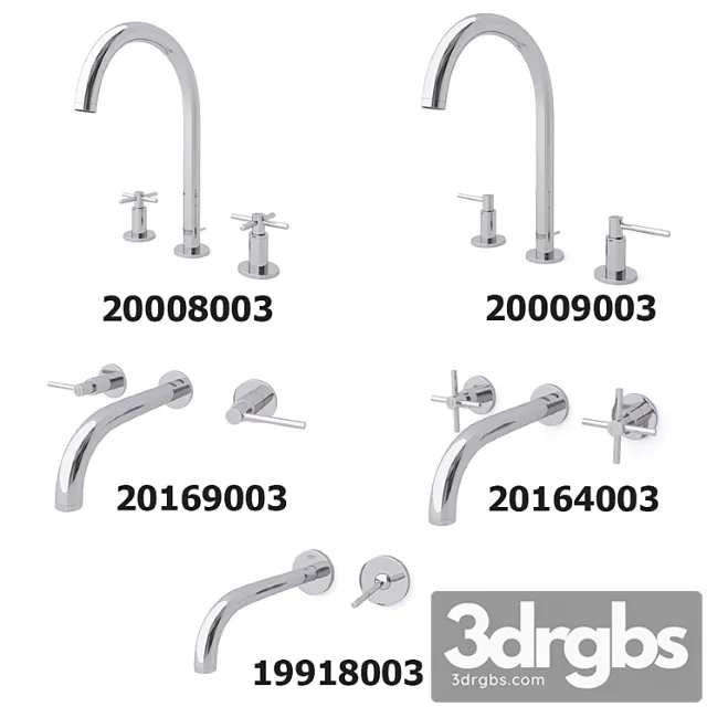 Mixers Grohe Atrio New Set 2 3D Model Download