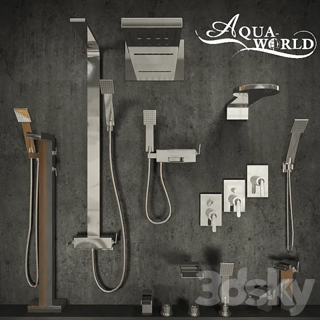 Mixers permium class CASCADE 3DModel