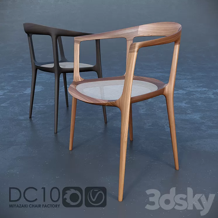 MIYAZAKI CHAIR FACTORY: DC10 3D Model