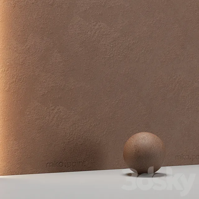 mka.paint multilayer decorative coating based on Flocaustico San Pier 3D Model mka.paint multilayer decorative coating based on Flocaustico San Pier 3D Model