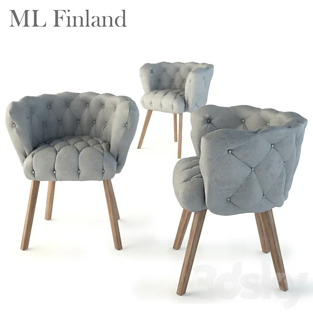 ML Finland Chaire 3D Model