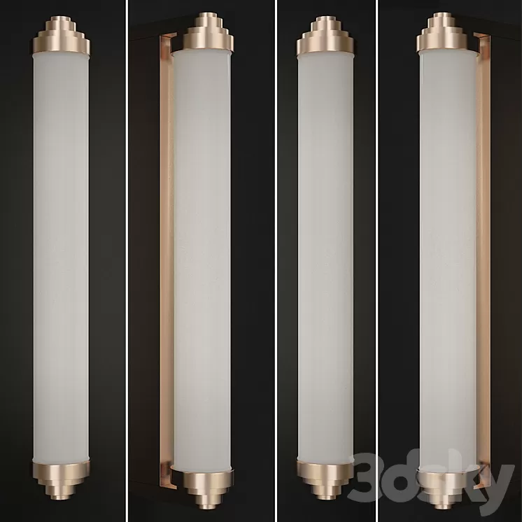 MLE – BATHROOM wall lamp 3D Model MLE – BATHROOM wall lamp 3D Model