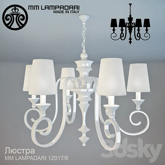 MM LAMPADARI 1Z0176 3D Model MM LAMPADARI 1Z0176 3D Model