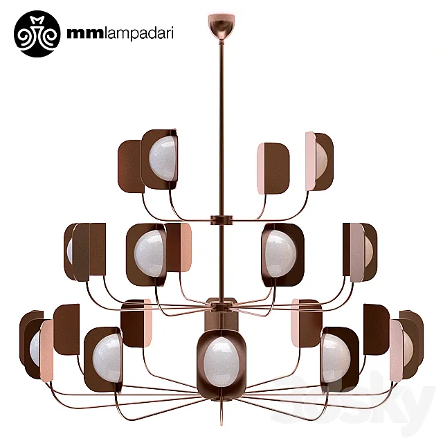 MM Lampadari Leaf 7208 24 3DModel