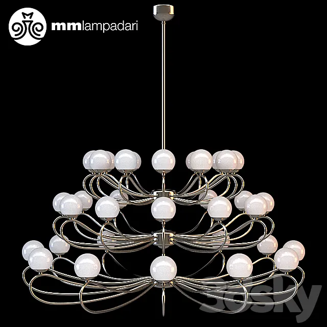 MM Lampadari Papillon 7207 36 3DModel