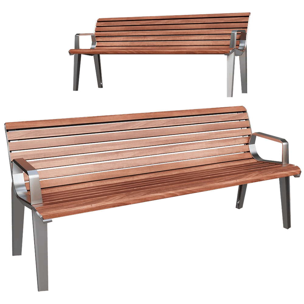 mmcité – Bench Emau 3D Model
