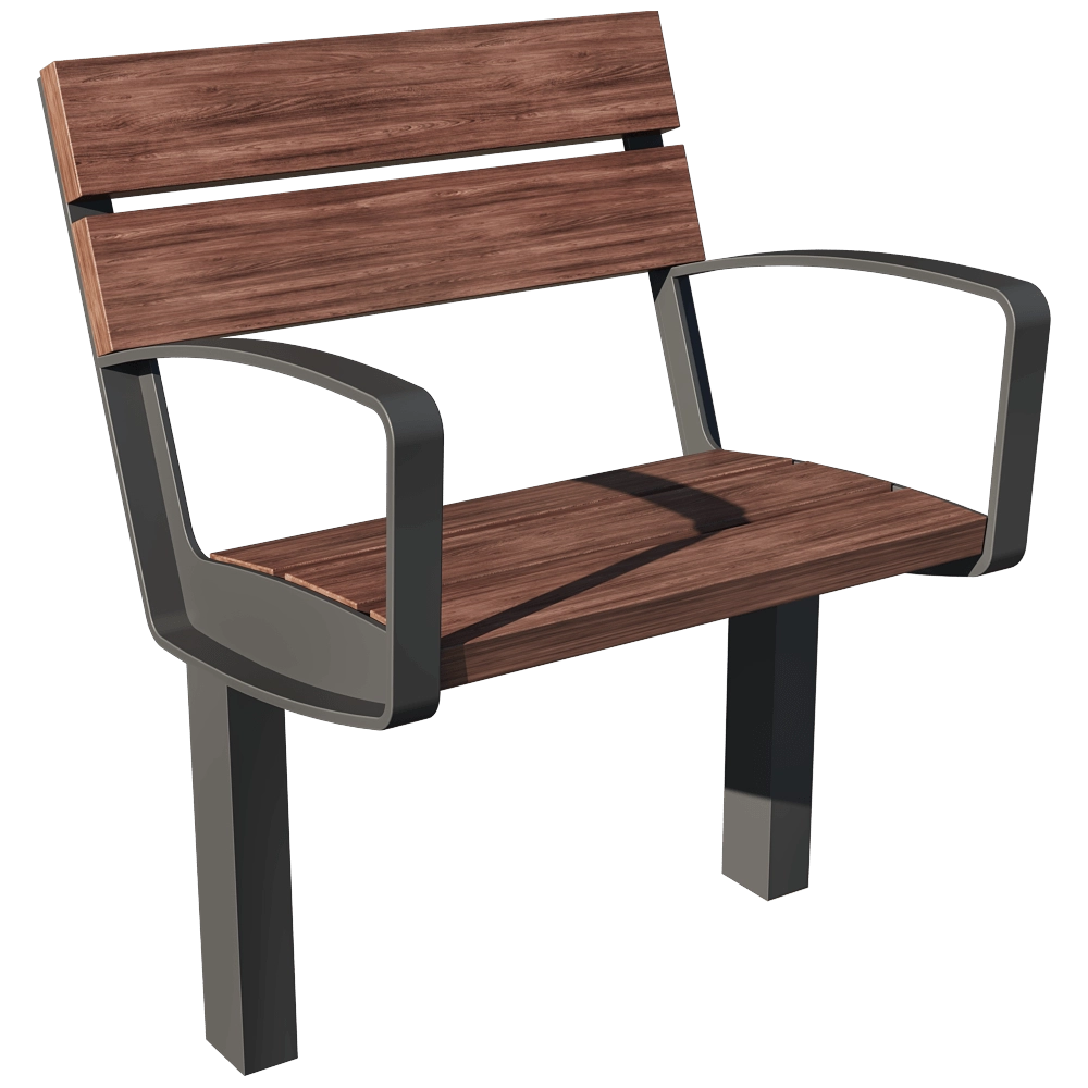 mmcité – Bench Intervera 3D Model