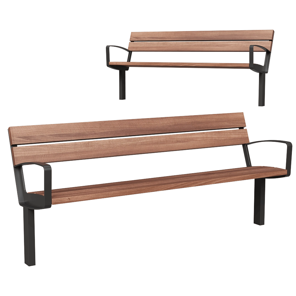 mmcité – Bench Intervera 3D Model