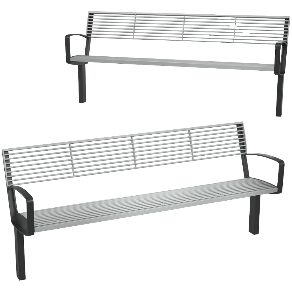 mmcité – Bench Intervera 3D Model