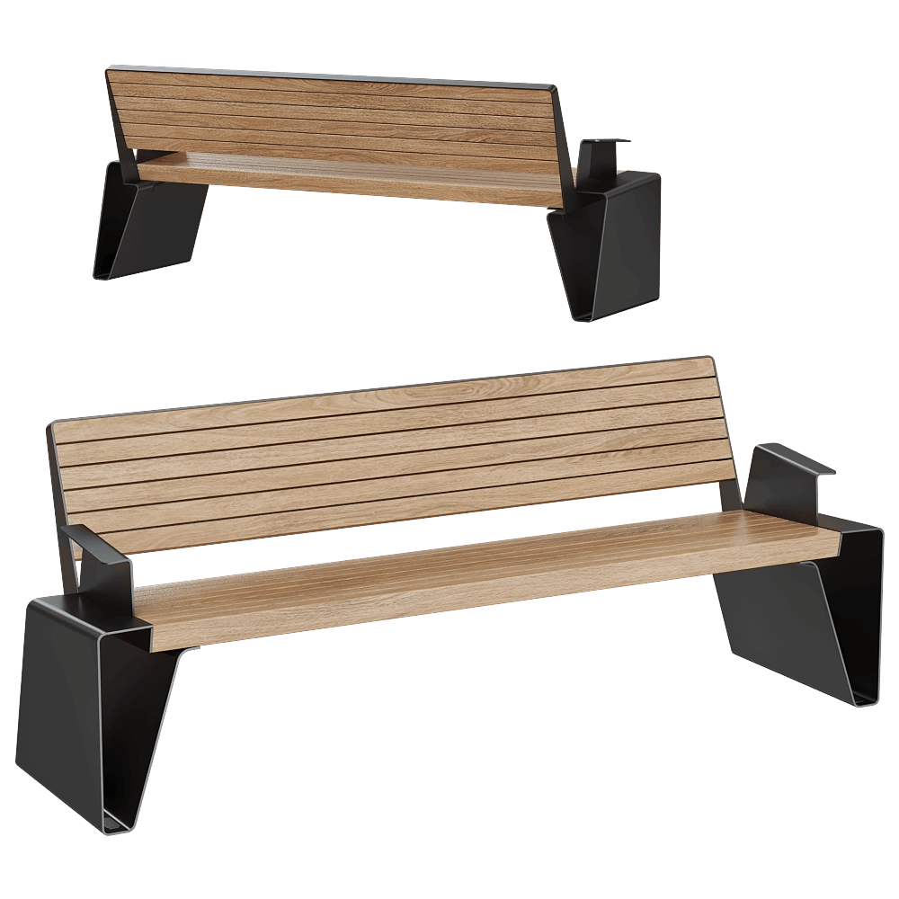 mmcité – Bench Radium 3D Model