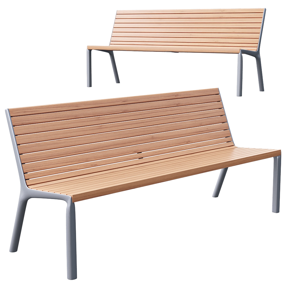 mmcité – Bench Vltau 3D Model