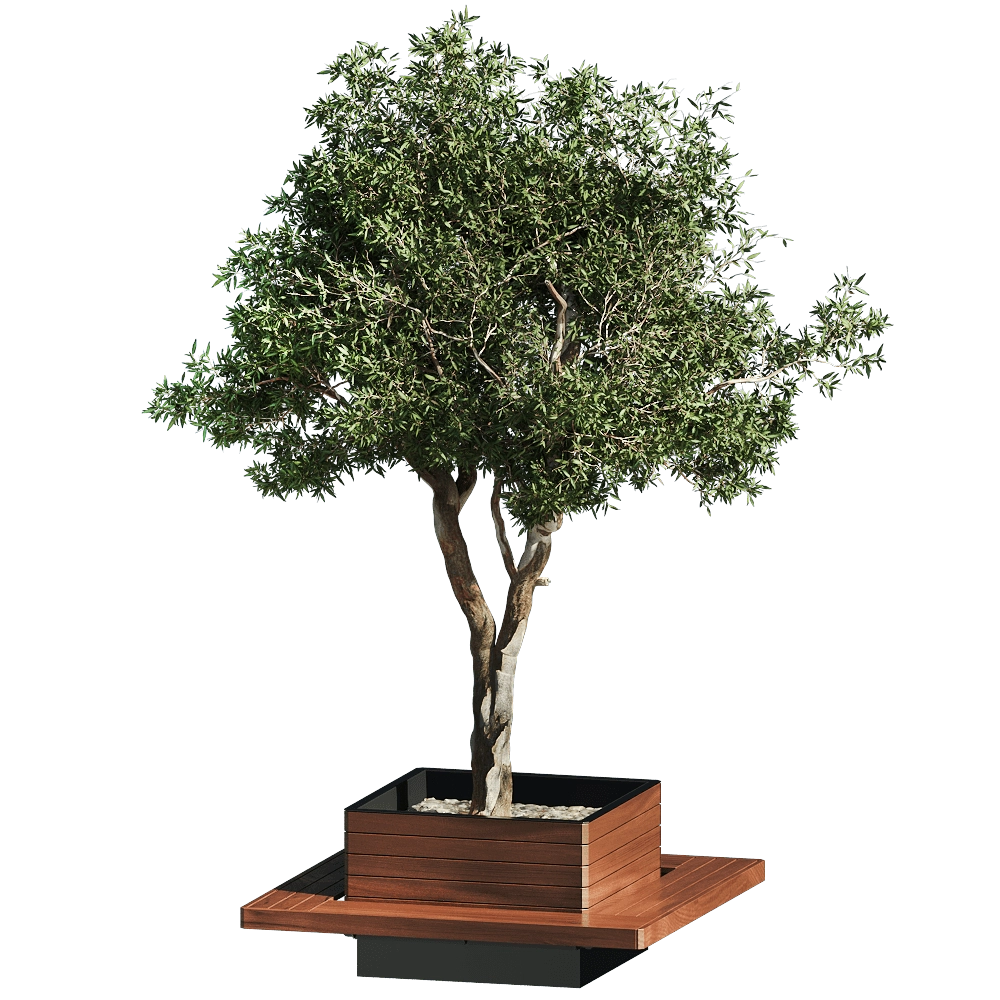 mmcité – Large outdoor planter KVĚTA 3D Model