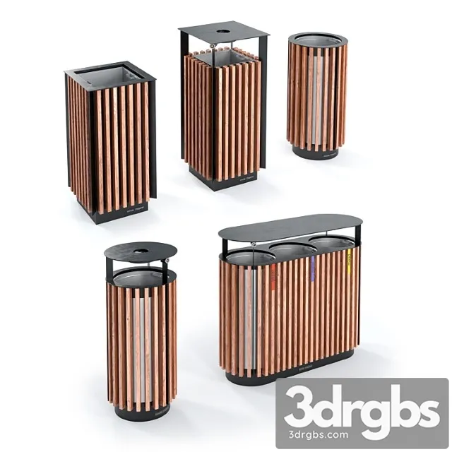 Mmcite Litter Bins Diagonal 3D Model Download Mmcite Litter Bins Diagonal 3D Model Download