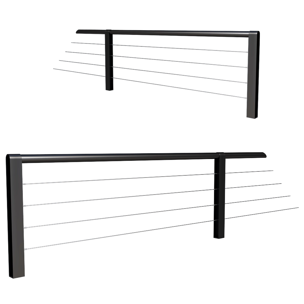 mmcité – Outdoor railing Cydlimit 3D Model