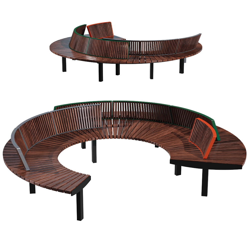 mmcité – Seating element Lago 3D Model