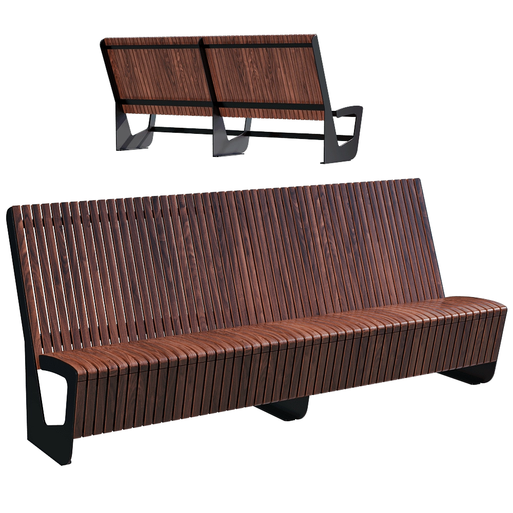 mmcité – Seating element Landscape Compact 3D Model