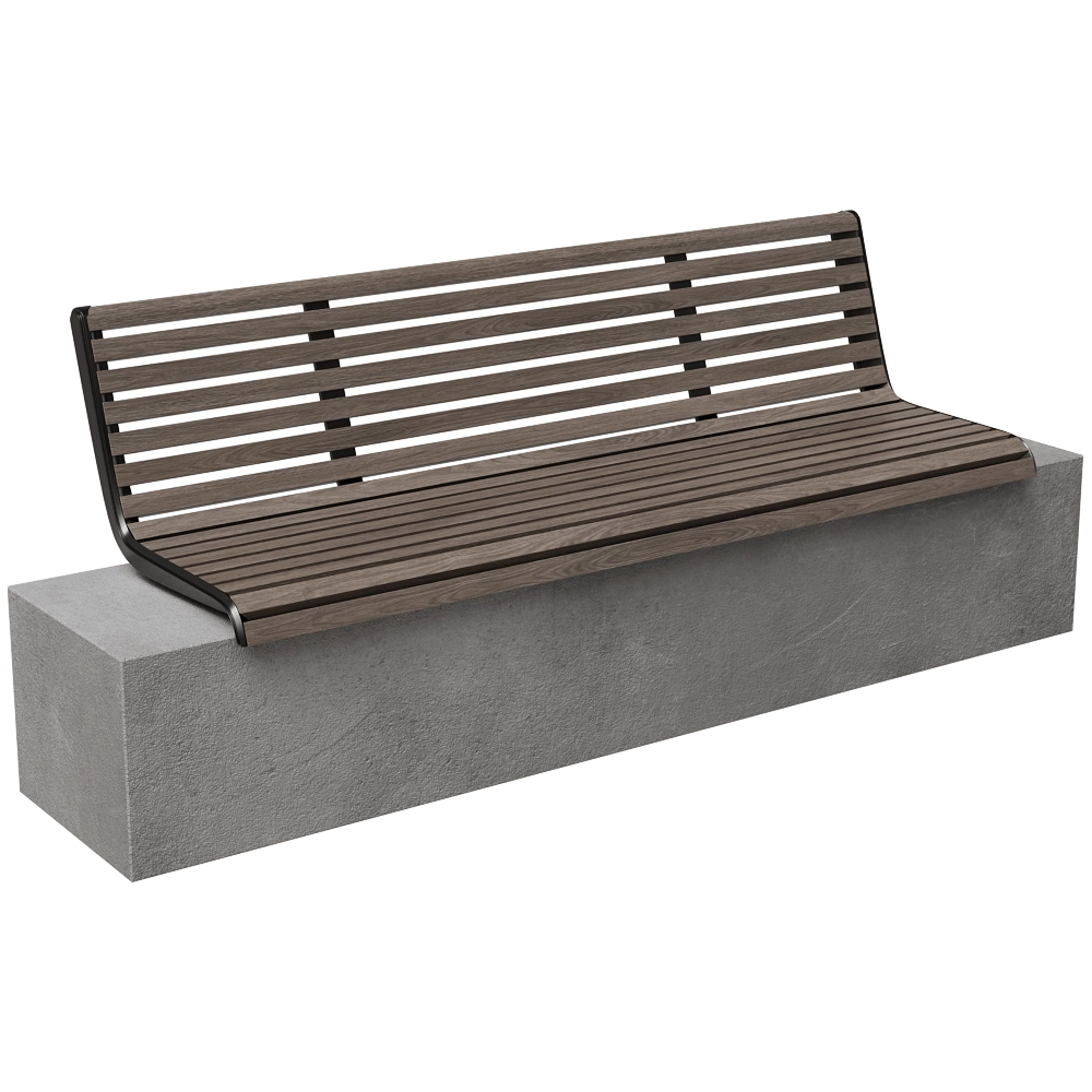 mmcité – Seating element Port 3 3D Model