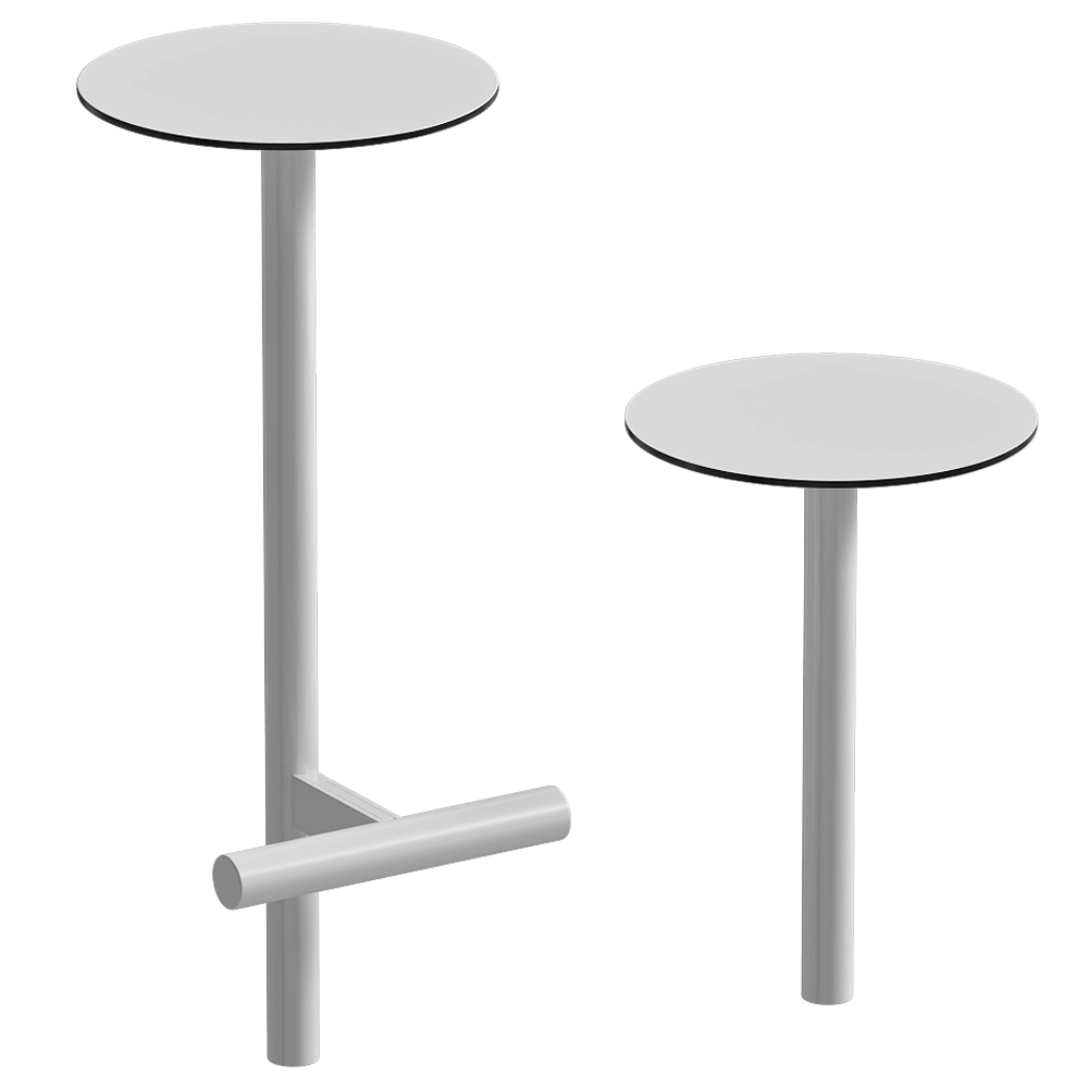 mmcité – Table Bistrot 3D Model