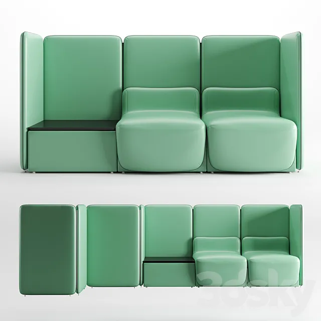 mminterier bunker 3D Model