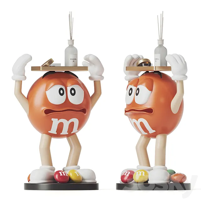 M&M&s Candy 3DModel M&M&s Candy 3DModel