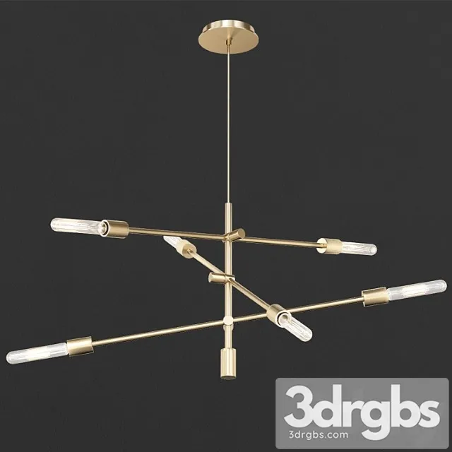 Mobile chandelier – large 3D Model Download