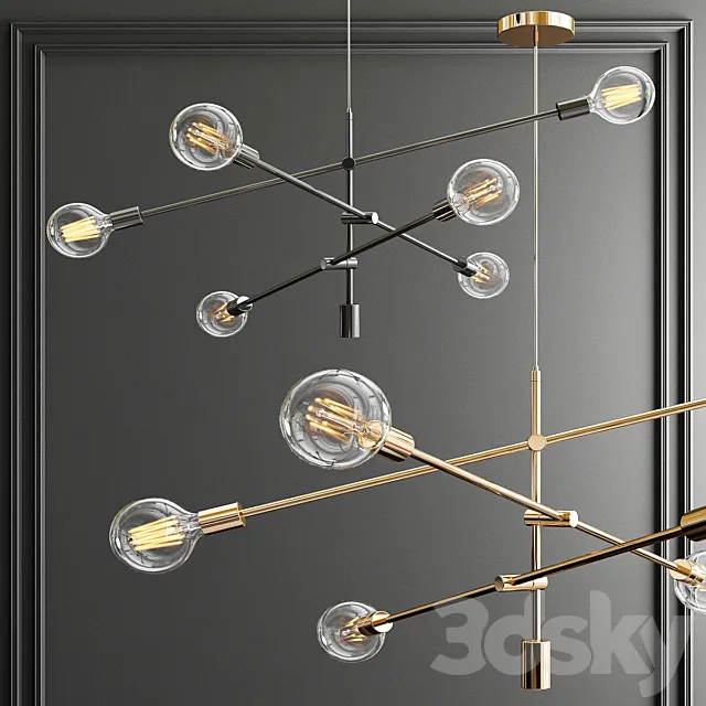 Mobile Chandelier – Medium 3D Model Mobile Chandelier – Medium 3D Model
