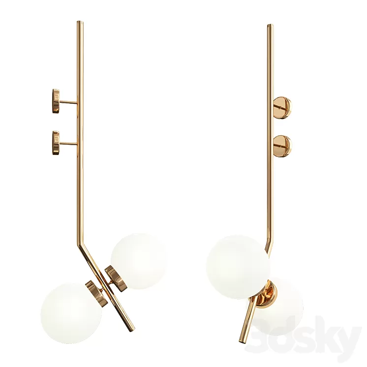 Mobilfresno wall light 3D Model Free Download