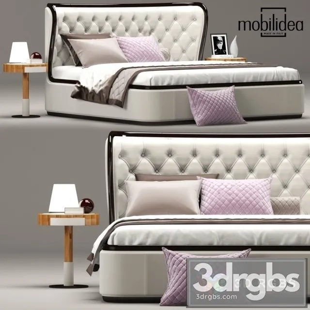 Mobilidea Margot Bed 3D Model Download Mobilidea Margot Bed 3D Model Download
