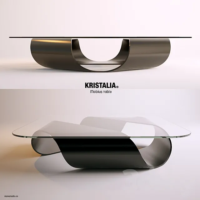 Mobius Table 3D Model