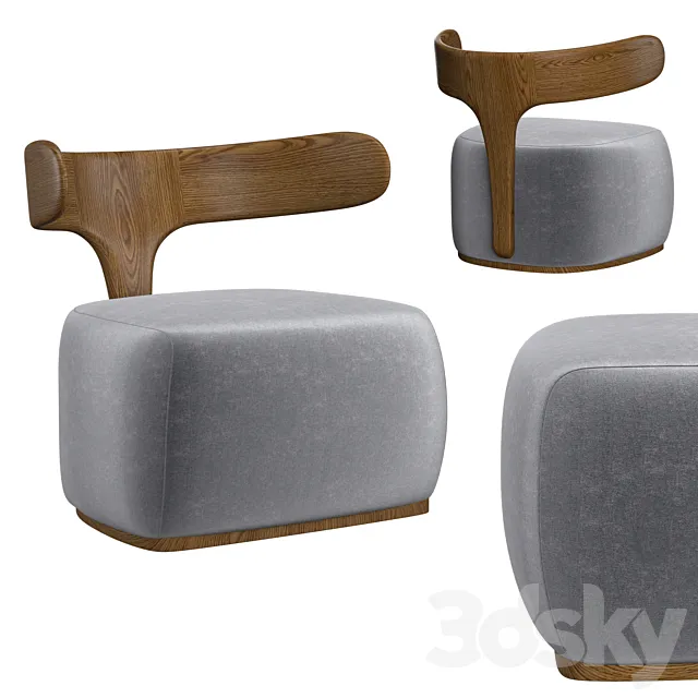 Moby Dick Armchair 3DModel